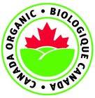 Canada Organic certified